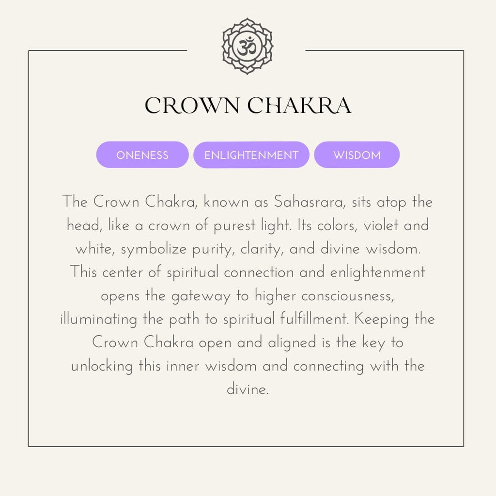 Crown Chakra Bracelet