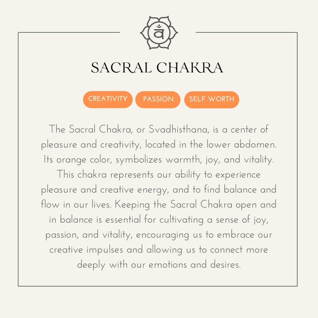 Sacral Chakra Bracelet