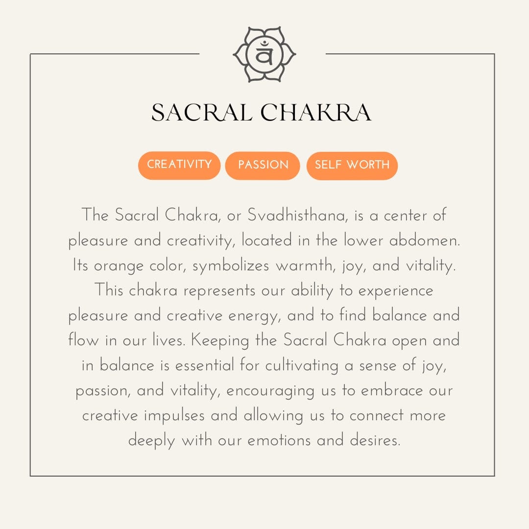 Sacral Chakra Bracelet