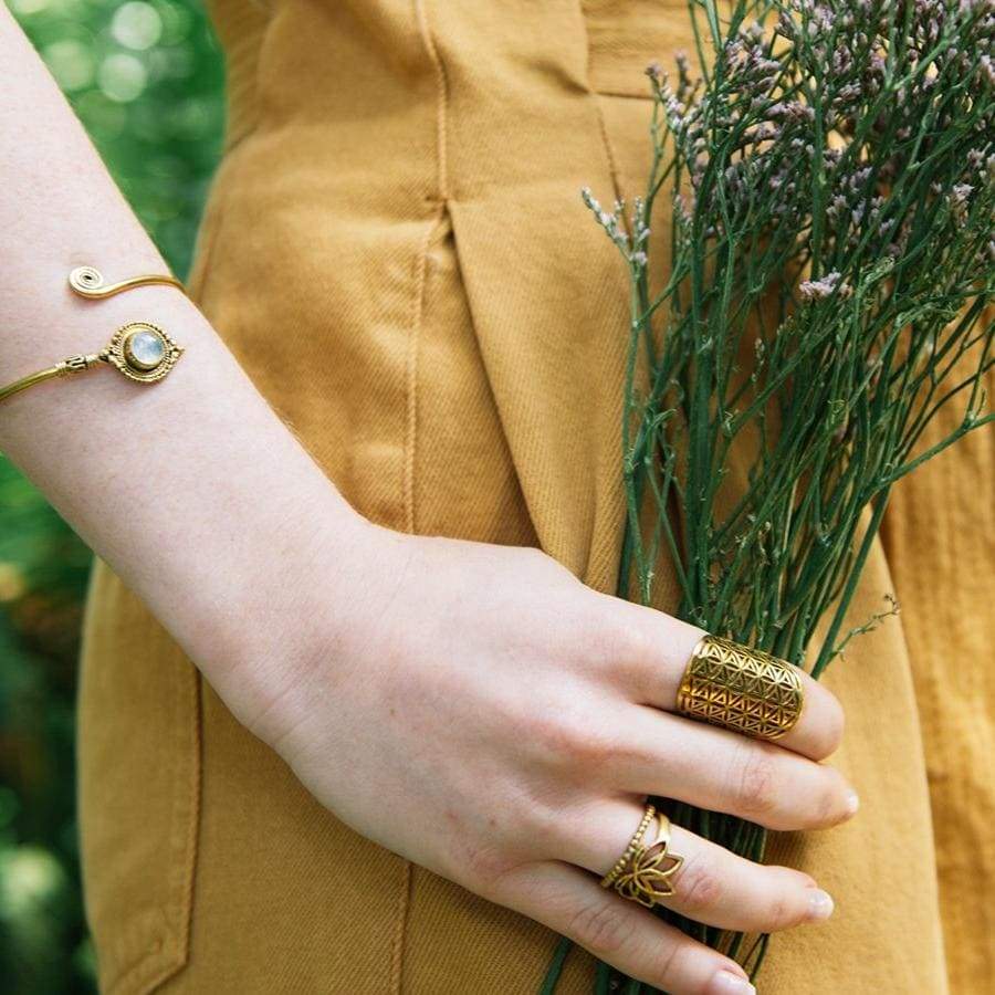 Flower of Life Ring