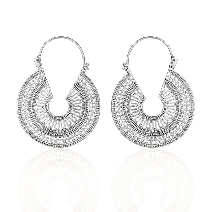 Medallion Earrings