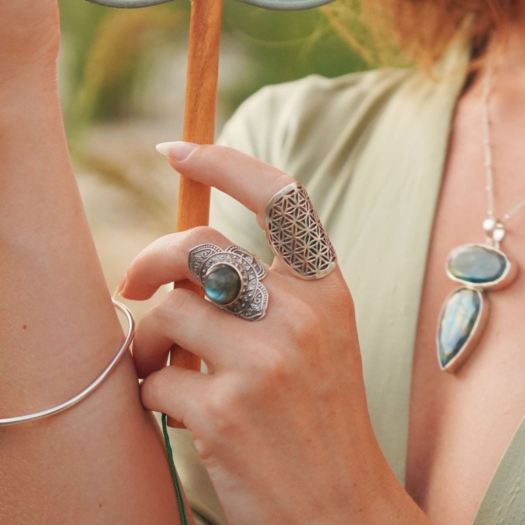Flower of Life Ring